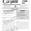 La Gaceta N° 35,814 del 05 de enero de 2022